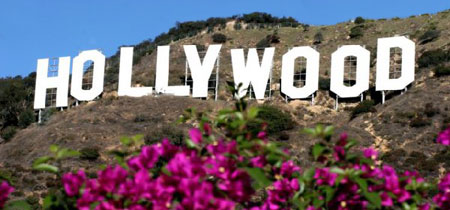 Hollywood Sign in Hollywood Hills